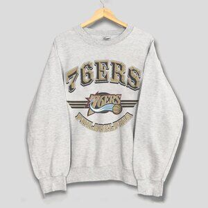 Vintage Philadelphia 76ers Basketball Team Sweatshirt, Retro NBA Men Women Shirt